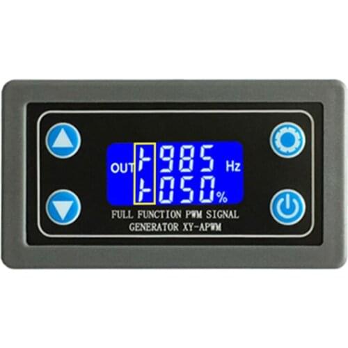 XY-APWM Pulse Frequency Duty Cycle Adjustable PWM Signal Generator 1Hz-150KHz Square Wave Rectangular Wave Output Panel Meter