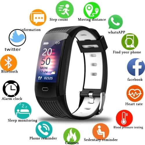 LIGE Smart Watch Men Women Children Waterproof Fitness Tracker Bracelet Music Control Heart Rate Monitor Ladies Kids Smartwatch