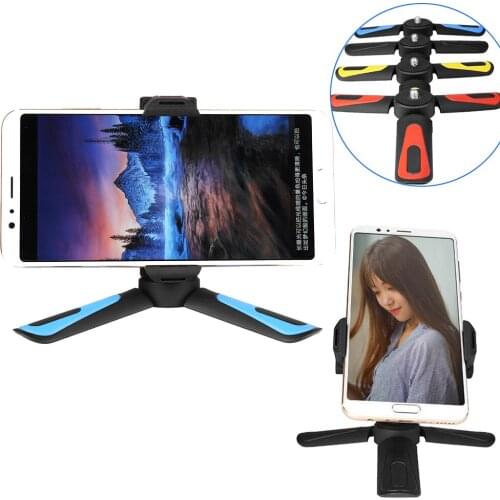 Multifunction Mini Table Tripod with Holder for Iphone Xiaomi Huawei Samsung Phones Tripod Bracket for Gopro SJcam Cameras