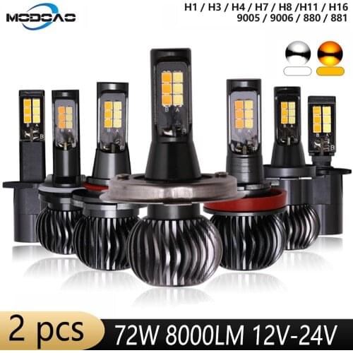 Modoao H8 LED Bulbs (PGJ19-1)