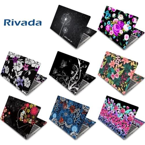Notebook Surface Skin Decal Sticker for 13.5 inch Microsoft Surface Book Vinyl Anti-Scratch Protective Skin (Black butterflies)