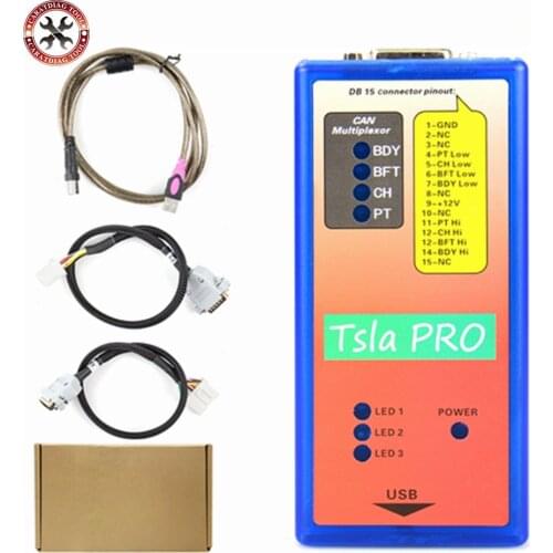 New Professional for Tsla Pro Scanner Diagnostic and Programming Tool for TESLA S, X, 3 Tsla PRO scanner