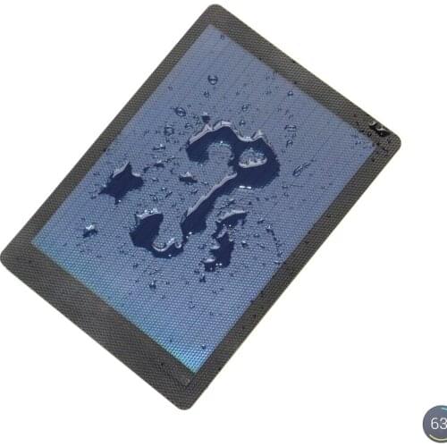 Wholesale! 1.5W 1.5V 1000mA Foldable Solar Cell Flexible Solar Panel Amorphous Silicon Solar Module Waterproof 50PCS/Lot