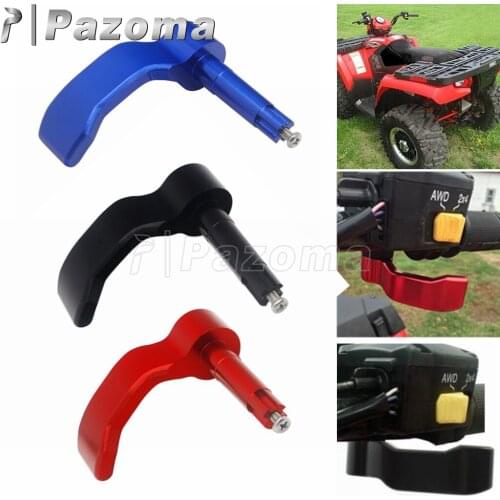 ATV Thumb Throttle Lever For Polaris Sportsman &Scrambler 500 550 570 850 1000 2008-2020 Anti-Slip Throttle Thumb Lever Housings