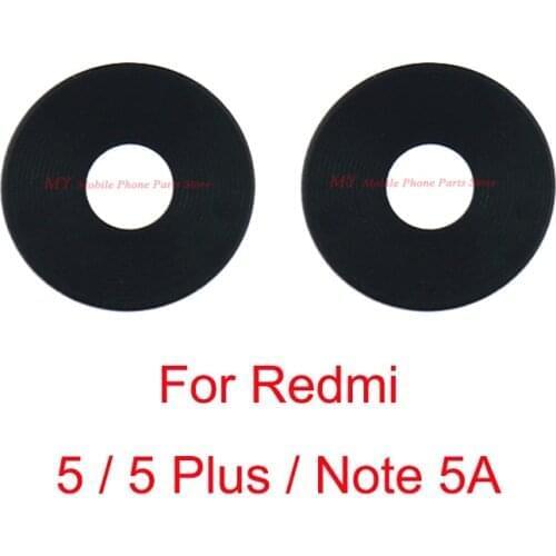 Rear Back Camera Glass Lens For Xiaomi Redmi 5 Plus 5plus 5+ Note 5A Redmi5 Redmi5+ Note5a Big Camera Lens Glass With Sticker