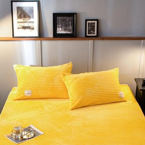 Warm and comfortable fleece coral pillowcase cover on bedding Home Decoration Pillow case Covers flannel