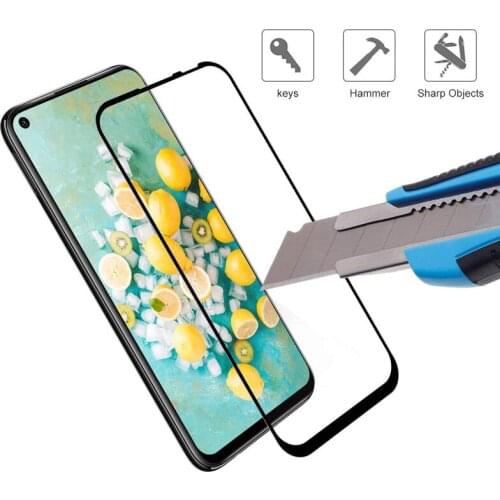 Full Coverage Tempered Glass Film For Huawei Honor 9C 9A 9S 8A 8S 8X Y5P Y6P Y7P Y8P P40 Lite E AKA-L29 Screen Protector