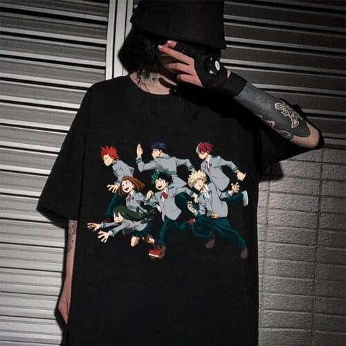 My Hero Academia Anime T Shirt Women Summer Top Tshirt Boku No Hero Academia Kawaii Graphic Tees Oversized T Shirt Female
