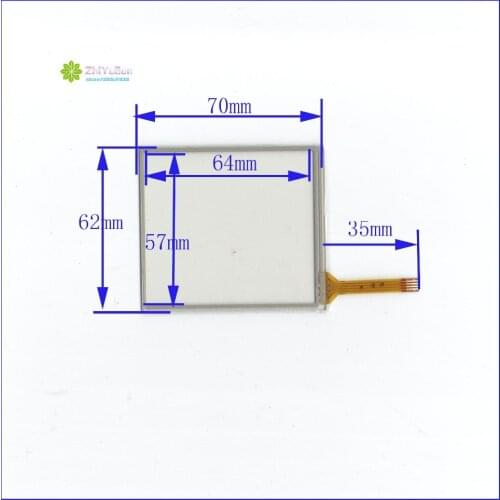ZhiYuSun 3Inch 70mm*62mm XWT419 4Wire Resistive TouchScreen Panel Digitizer TOUCHSENSOR for GPS CAR this is compatible