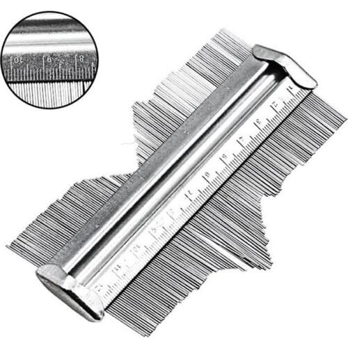 125mm/150mm Metal Contour Profile Gauge Guage Tiling Laminate Tiles General Tools Contour Gauge Duplicator free shipping