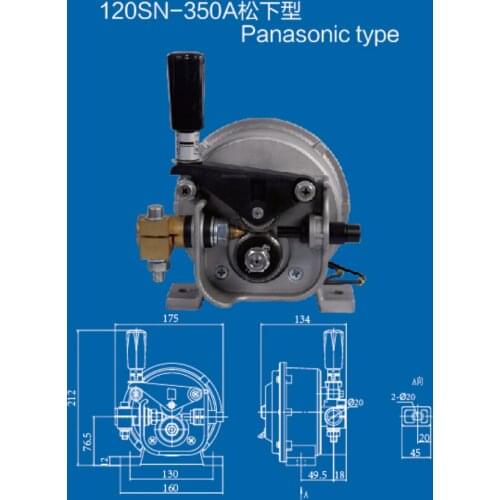 Mig welding accessories CO2 mig wire feeder motor 120SN-350A Style 2 Drive 24V 2.0-24m/min 1.0-1.2mm V groom SALE1