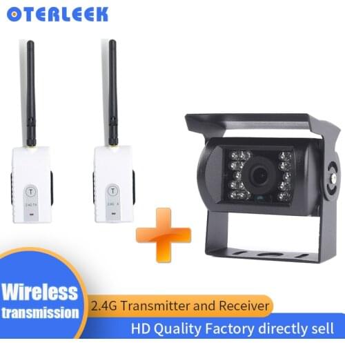 2.4G Wireless Camper/Bus/Truck Rear /Front View Camera and 2.4G frequency Wireless transmitter and receiver