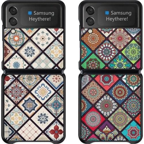 PU Leather Material For Samsung Galaxy Z Flip 3 Case,For Galaxy Z Flip3 5G Case F7070 F720 Case
