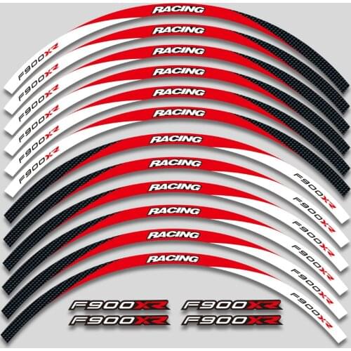 For BMW F900XR F900 XR F 900XR f900 xr Wheel Stripe LOGO applique Set Waterproof Motorcycle Sticker Modified Tire Decal