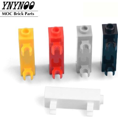 10-20PCS 60583 Brick Special 1x1x3 with 2 Clips Vertical MOC Building Blocks Bricks Parts DIY Toys for 60800 Windows and Doors