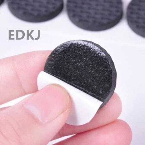 Soft Thickening Bumper Chair Fittings Self-adhesive Floor Protector Anti-slip Mat Rub Furniture Leg Pads