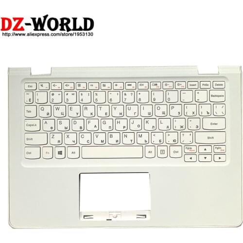 New Shell C Cover Palmrest Upper Case With Russian Keyboard for Lenovo Yoga 300-11IBY IBR Flex3-1120 Laptop 5CB0M82777