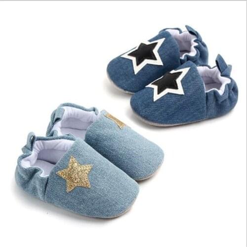 Lovely Cartoon Baby Shoes Soft Sole Infants First Walkers Non-slip Newborn Crib Shoes