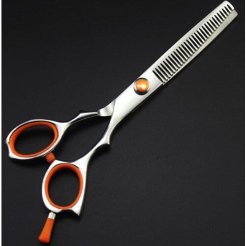 New professional 6.0 inch Japan 9cr13 shears thinning barber cut hair scissors set makeup hairdressing scissors Free shipping