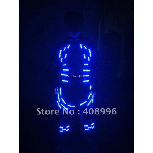 LED robot set for evening performance/carnival/stage performance/Cool Clothes