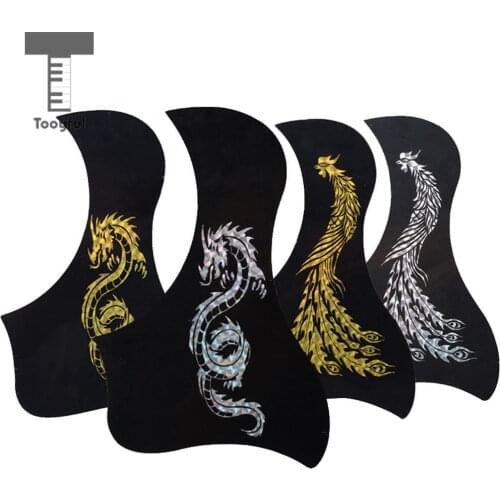 Tooyful Durable PVC Guitar Pickguard Scratch Plate Protector DIY for Acoustic/Wood Guitar Accessory