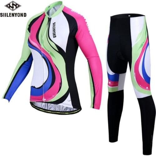 Outdoor Breathable High Quality Jersey Sets Full Sleeve Long Trousers Mountain Bike Sport Sunscreen Clothing Cycling Sets