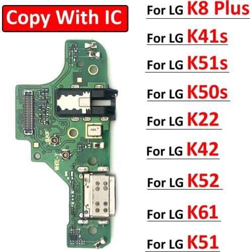 USB Charger Charging Port For LG K8 Plus Dock Connector Flex Cable Ribbon Replacement Parts