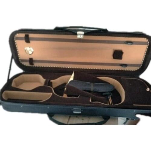 High quality violin case,oblong foam case,fine workmanship, 4/4 size