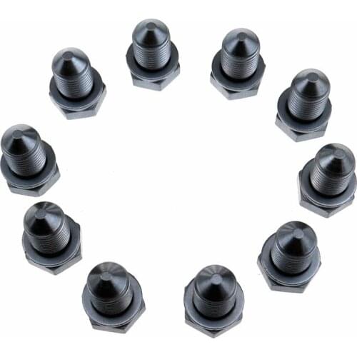 10Pcs Engine Oil Drain Sump Plug Screw Bolt N90813202 For A3 A4 A6 Q3 Q5 Q7 RS3 RS6 TT Passat Golf CC Eos Tiguan N90 813 202