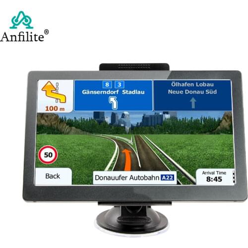 Anfilite 7 inch Car GPS Navigation FM Bluetooth AVIN Europe newest Maps Sat nav Automobile truck Gps Navigators