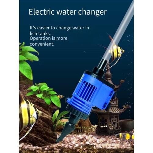 Automatic Aquarium Water Changer Pump to Water For Fish Tank, Gravel Cleaner Cleaning Tools Sand Washer Filter