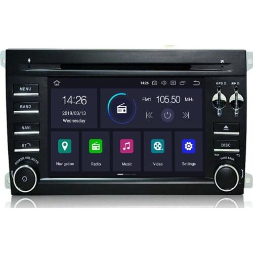 7''2 Din Android 10 Car Multimedia Player For Porsche Cayenne 2003-2010 GPS Navigation AutoRadio Audio DVD BT Head unit Wifi 4G