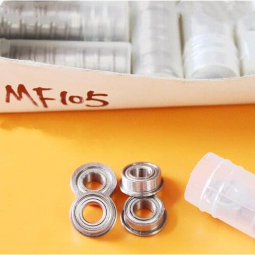 [CMMF105RS-P0]Free Shipping 10PCS bearing steel rubber sealing chrome steel bearing MF105RS MF105-2RS bearing 5mm*10mm*4mm