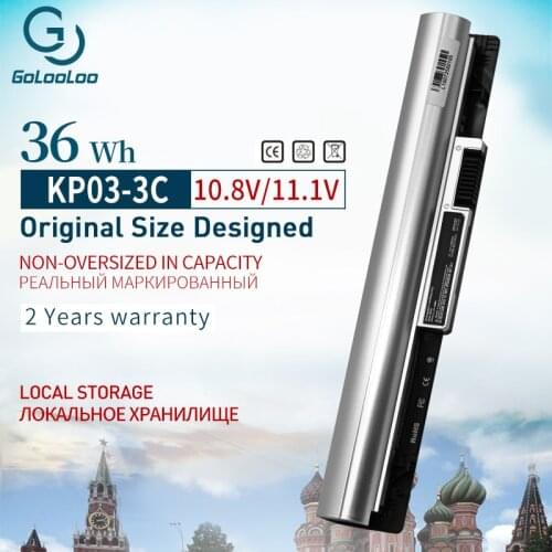 Golooloo 36Wh KP03 Laptop Battery for HP 708459-001 HSTNN-IB6T 729759-831 HSTNN-YB5P 729892-001 759916-121 KP03036 760604-001