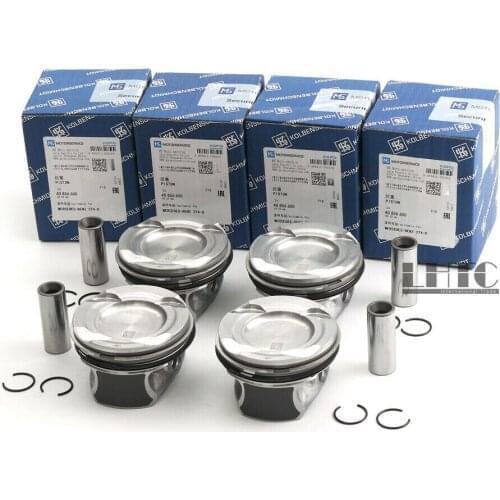 4x Pistons Rings Set Φ83mm STD KS For Mercedes-Benz C160 C180 CGI E180 SLC180 W204 W205 A205 C205 S204 S205 W213 R172 1.6 Turbo