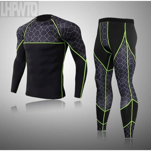 Plaid Thermal Underwear Sets For Men Winter Thermo Underwear Long Johns Winter Clothes Men Thick Thermal Clothing Solid Drop