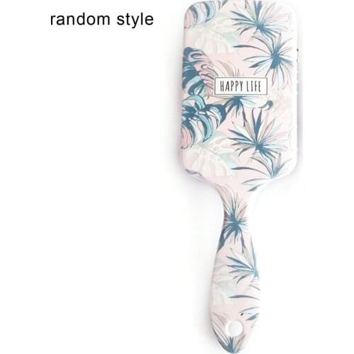 1pcs Massage Comb Anti-static Massage Scalp Comb Tangle Brush Hair Brush Air-cushion Comb Beauty Tool Random Color