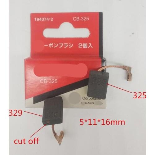 Genuine Carbon Brush CB-325 for MAKITA 9556NB 9556HN 9558HN 9557NB 9557HN 9553HN 9555HN 9565CV 9560CV 9561CV 9563CV 9564CV