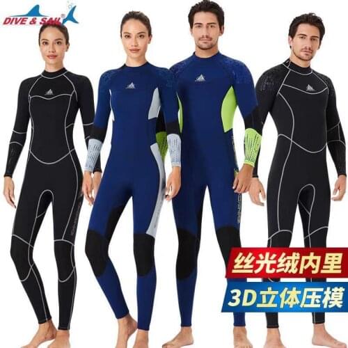 Fullbody Men Women 3mm Neoprene Wetsuit Surfing Swimming Diving Sailing Clothing Scuba Snorkeling Water Triathlon Wet Suit