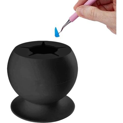 Cultivation Weeds Seeds Suction Cup Collector Non Sticky Soft Silicone Storage Box for PVC Vinyl Sticker Decal Waste Rubbish Bin