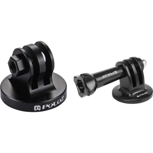 PULUZ 2 Set for Go Pro Accessories Camcorder Tripod Mount Adapter,2.9X2.4Cm & 3.1 X 3.5Cm