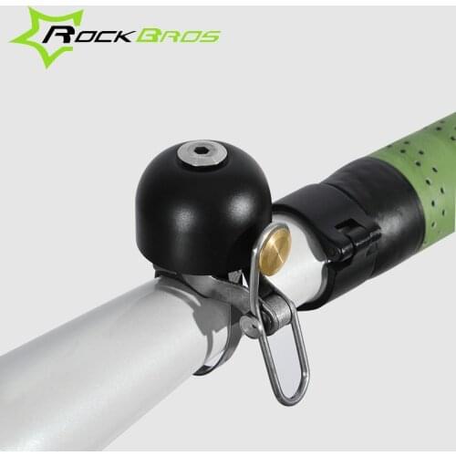 ROCKBROS MTB Classic Retro Bicycle Bell Alarm Metal Handlebar Horn Crisp Sound Bike Accessories Outdoor Cycling Safety 4 Colors