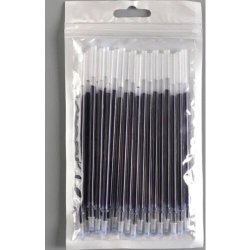 20pack 0.5mm 0.38m Blue Black Ink Ballpoint Pen Refill Pen Fine Nib Supply School Office Supply New Student Writing Stationery
