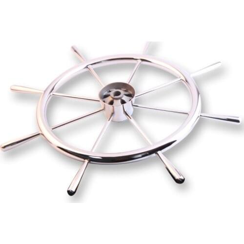 Stainless steel yacht accessories steering wheel Marine steering wheel Special steering wheel for fishing boat