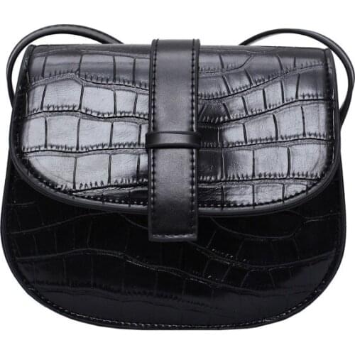 Yesetn Bag 04132021 Ladies old fashion saddle bag single shoulder bag messenger bag cross body bag