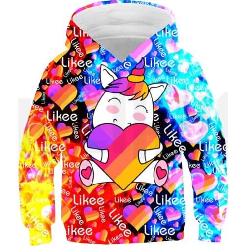 3D Print Likee Hoodies Kids Adult Russia Type Women Sweatshirt Men Pullover Teenager Streetwear Children Kawaii Cartoon Clothes
