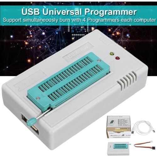TL866II Plus Universal USB MiniPro USB Programmer for 15000+IC SPI Flash NAND EEPROM MCU PIC AVR