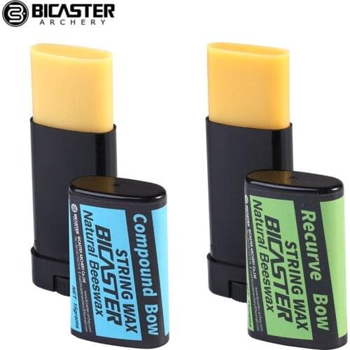 Bicaster Archery String Wax for Compound and Recurve Bowstring Pure Natural Beeswax Handmade