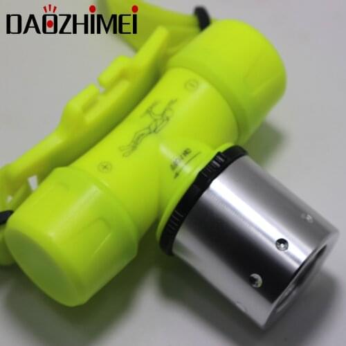 High Bright XML T6 2000 Lumen Led Headlamp Flashlight Waterproof Underwater Diving Headlight Frontal Head Torch Lamp Light 18650