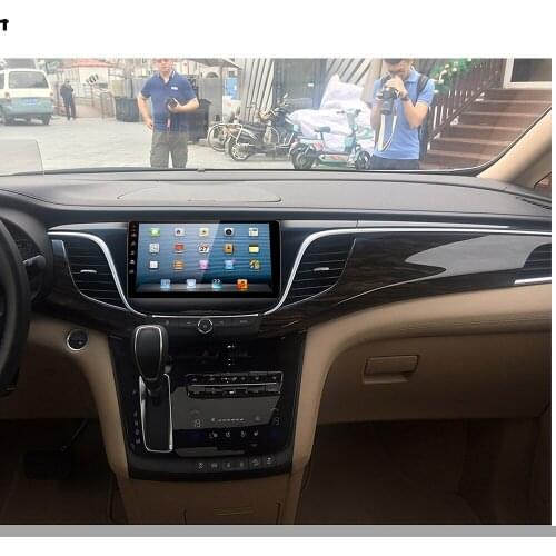 10.1 Inch Car Fascia For Buick GL8 2017 Fascias Audio Fitting Adaptor Panel Frame Kits Car DVD Frame Dashboard